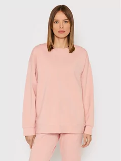 Bluzy damskie - Outhorn Bluza BLD612 Różowy Oversize - grafika 1