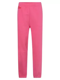 HUGO - Damskie spodnie dresowe  Nigia, wyrazisty róż - Spodnie sportowe damskie - miniaturka - grafika 1