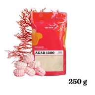 Dodatki do ciast w proszku - Agar Agar 1200 - naturalny zagęstnik z alg 250g Tortino - miniaturka - grafika 1