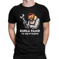 Koszulki męskie - Kurła panie, to się wyklepie - męska koszulka na prezent - miniaturka - grafika 1