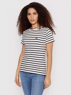 Koszulki i topy damskie - Marella T-Shirt Flauto 39710224 Biały Regular Fit - miniaturka - grafika 1