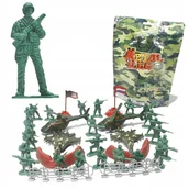 Figurki dla dzieci - ŻOŁNIERZYKI PLATIKOWE WOJSKOWY ZESTAW LUDZIKÓW ŻOŁNIEZYKÓW FIGURKI - miniaturka - grafika 1