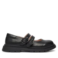 Buty dla dziewczynek - Półbuty Mayoral 46556 Czarny - miniaturka - grafika 1