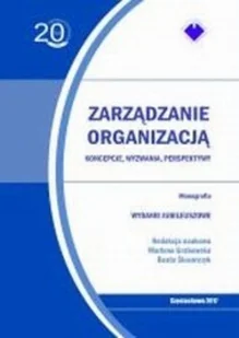 Zarządzanie organizacją koncepcje wyzwania - Zarządzanie - miniaturka - grafika 1