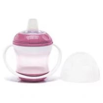 Thermobaby Kubek niekapek różowy 180 ml - Kubki dla dzieci - miniaturka - grafika 1