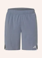 Spodenki damskie - Adidas Szorty Treningowe Designed For Training Heat.Rdy Hiit blau - miniaturka - grafika 1