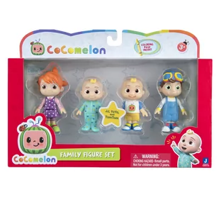 Jazwares Figurka CoComelon Rodzina 4-pak CMW0169 460156 - Figurki dla dzieci - miniaturka - grafika 1