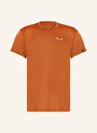 Koszulki męskie - Salewa T-Shirt Puez Melange Dry'ton braun - SALEWA - miniaturka - grafika 1