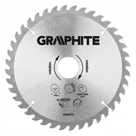 Tarcze do pił - Tarcza do cięcia GRAPHITE 55H670 160 mm - miniaturka - grafika 1