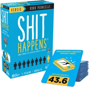 Stalo žaidimas Shit Happens Family, FI - Gry planszowe - miniaturka - grafika 1