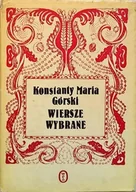 Poezja - Górski Wiersze wybrane - miniaturka - grafika 1