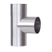 Akcesoria kominkowe - Trójnik Ø180 mm 90° - miniaturka - grafika 1