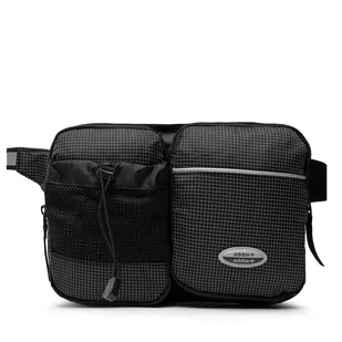 Adidas Saszetka nerka Ryv Waistbag HD9653 Black - Torby męskie - miniaturka - grafika 1