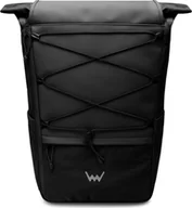 Plecaki - Vuch Męski plecak podróżny Elion Czarny Jeden rozmiar - miniaturka - grafika 1