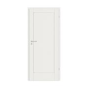 Drzwi wewnętrzne - Skrzydło drzwiowe łazienkowe z podcięciem wentylacyjnym Dota białe  lakierowane 90 prawe Classen - miniaturka - grafika 1