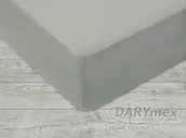 Pościel dla dzieci - Darymex Prześcieradło Frotte z Gumką Popiel 60x120 - miniaturka - grafika 1