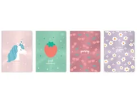 Zeszyty szkolne - Interdruk Zeszyt A5 Metallic linia 32 kartki - miniaturka - grafika 1