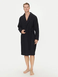 Tommy Hilfiger Szlafrok UM0UM03524 Granatowy - Szlafroki męskie - miniaturka - grafika 1