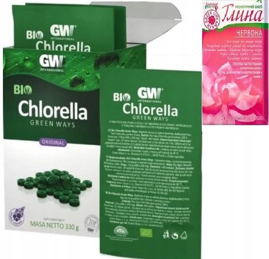 Bio Chlorella Pyrenoidosa Green Ways tabl 1320 szt.330g