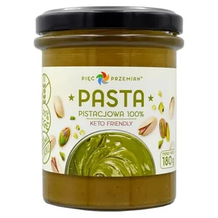 Pasta Pistacjowa 100% Pięć Przemian, 180g - Pasty warzywne - miniaturka - grafika 1