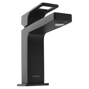 Sapho FT002/15 Forata bateria umywalkowa czarny mat - Baterie umywalkowe - miniaturka - grafika 3