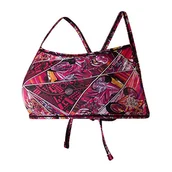 Stroje kąpielowe - Speedo damski strój kąpielowy Reniki odwrócone 1 szt. Psycho Red/Black/Neon Orchard/Papya Punch 28 (6 UK) - miniaturka - grafika 1