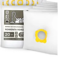 Worki do odkurzaczy - 20x Worek do Odkurzacza Rowenta RO4221 Syntetyczny Mikrowłókna Duży Work G9 - miniaturka - grafika 1