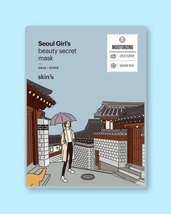 Skin79 Seoul Girl`s Mask Moisturizing Care nawilżająca maska w płacie 20 g - Maseczki do twarzy - miniaturka - grafika 1