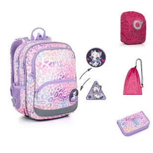 Topgal Komplet szkolny BAZI 24003 SET LARGE - Plecaki szkolne i tornistry - miniaturka - grafika 1