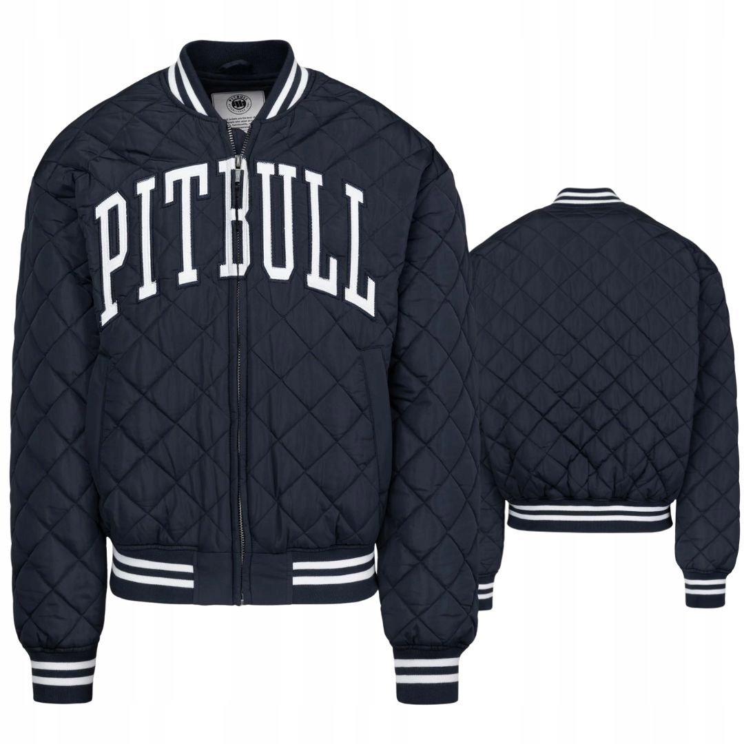 PITBULL WEST COAST KURTKA MĘSKA PIKOWANA PRZEJŚCIOWA JUPITER GRANATOWA S