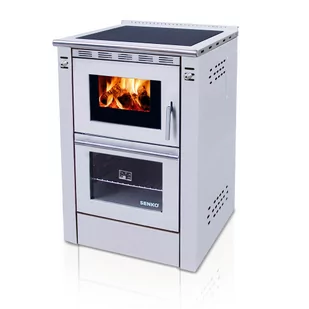 Kuchnia, piec kuchenny SENKO SG-60 INOX - Kuchnie węglowe - miniaturka - grafika 1