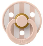Smoczki uspokajające - BIBS STUDIO COLOUR BLUSH/IVORY Smoczek uspokajający kauczuk Hevea, roz M, FLOWPACK - miniaturka - grafika 1