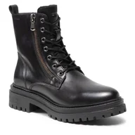 Botki damskie - Geox Trapery D Iridea F D16HRF 00043 C9999 Black - miniaturka - grafika 1