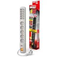 Listwy zasilające - HSK Data (Acar/Axon) Listwa przeciwprzepięciowa ACAR S10 10/15 m/s (ALP-ACARS10---1N) - miniaturka - grafika 1