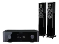 Zestawy stereo - Rotel Michi X3 S2 (czarny) + Vela FS408.2 (czarny) - miniaturka - grafika 1