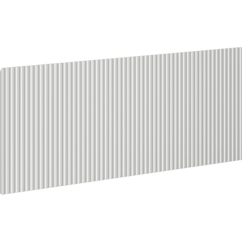 Mexen Rivel front ryflowany do korpusu szafki łazienkowej 120 x 43,5 cm, szary mat - 91A20-1200-470-1-62