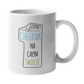 Walentynki - KUBEK NA WALENTYNKI DLA CHŁOPAKA MĘŻA NA PREZENT - miniaturka - grafika 1