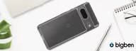Etui i futerały do telefonów - Silikonowe etui żelowe Google Pixel 7 Bigben Przezroczyste - miniaturka - grafika 1