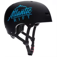 Kaski rowerowe - Kask dziecięcy/skate Atlantic Rift Czarny M Regulowany - miniaturka - grafika 1