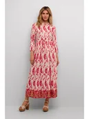 Sukienki - Cream Sukienka w kolorze kremowo-różowym - miniaturka - grafika 1