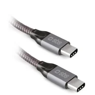 Kable USB - SBS USB-C to USB-C 240W 1m (szary) - miniaturka - grafika 1