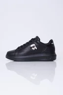 Sneakersy damskie - Sneakersy czarne skórzane Kapri Karl Lagerfeld KL62530N 38 - miniaturka - grafika 1