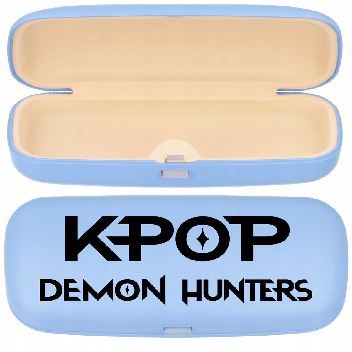 Etui Na Okulary Błękitne KPOP DEMON HUNTERS Dla Dziecka Muzyka Film Prezent