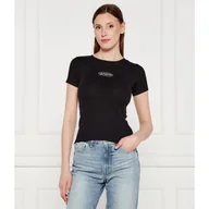 Koszulki i topy damskie - Guess Jeans T-shirt Slim Fit - miniaturka - grafika 1