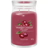 Świece - YANKEE CANDLE Świece zapachowe Black Cherry 368.0 g - miniaturka - grafika 1