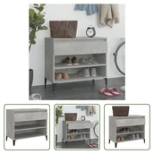 Szafki na buty - Stojak na buty Living Store betonowy szary 70x36x60 cm materiał drewnopochodny - miniaturka - grafika 1
