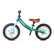 Rowerki biegowe - Rowerek  Cariboo Ledventure zielono-brązowy - miniaturka - grafika 1