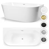 Wanny - CORCIANO Wanna WOLNOSTOJĄCA 170 x 80 CORSICA AKCESORIA ZŁOTE - miniaturka - grafika 1