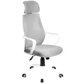 Fotele i krzesła biurowe - MarkAdler Fotel biurowy Mark Adler Manager 2.8 Grey  Manager 2.8 Grey - miniaturka - grafika 1