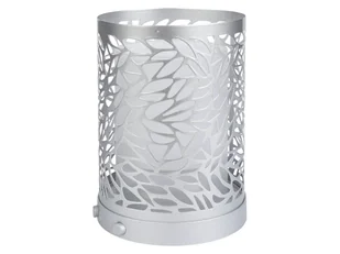 SILVERCREST SILVERCREST Dyfuzor zapachowy Design z funkcją światła, 1 sztuka (Wzory srebrny) - Odświeżacze powietrza - miniaturka - grafika 1